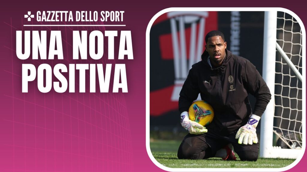 Mike Maignan AC Milan allenamento Milanello