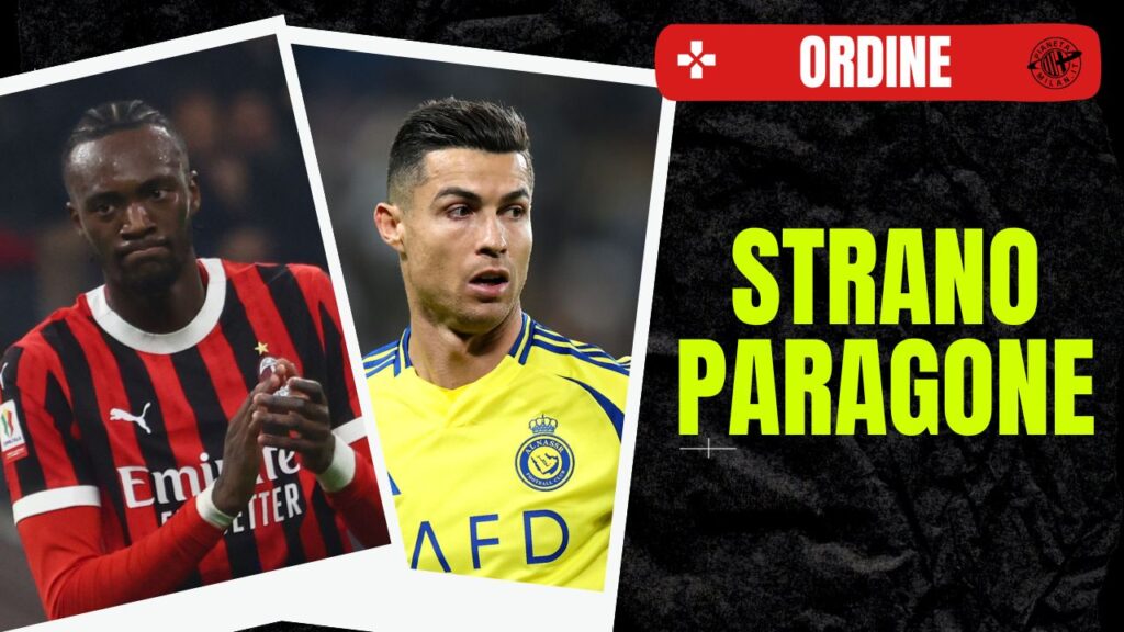 esultanza gol Tammy Abraham AC Milan Milan-Roma 3-1 Coppa Italia 2024-2025
