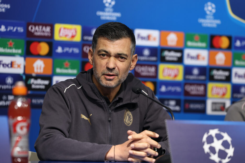 Sergio Conceicao AC Milan conferenza stampa Champions League