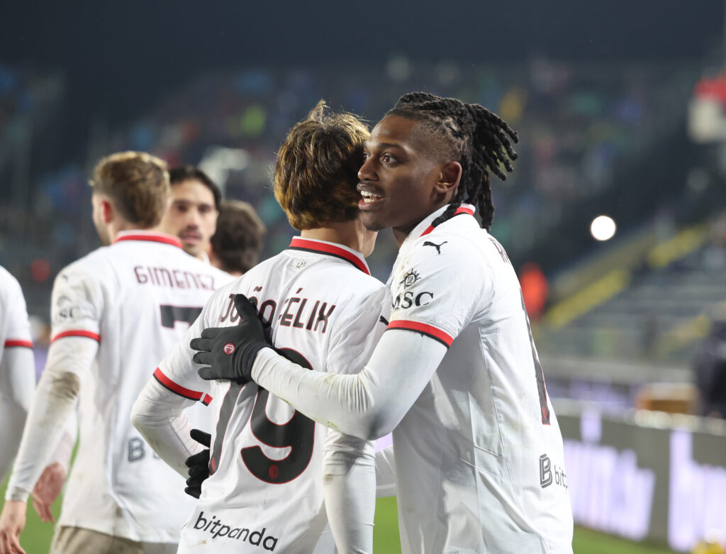 Feyenoord-Milan Champions League 2024-2025 terza maglia Rafael Leao Joao Felix