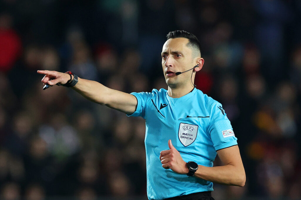 Arbitro UEFA José María Sánchez Champions League 2024-2025
