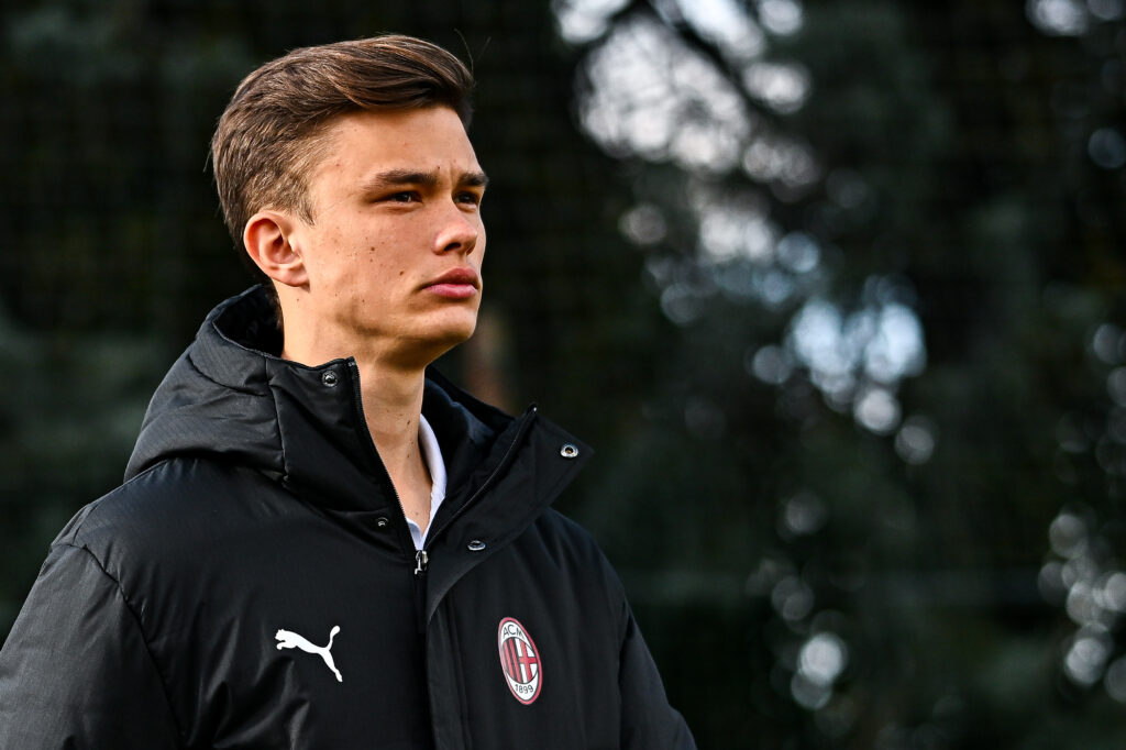 Alexandru Siman, calciatore del Milan Primavera (getty images)