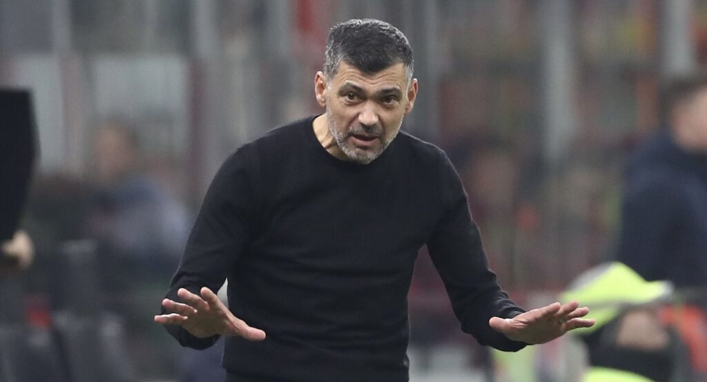 Sergio Conceicao AC Milan Milan-Roma 3-1 Coppa Italia 2024-2025