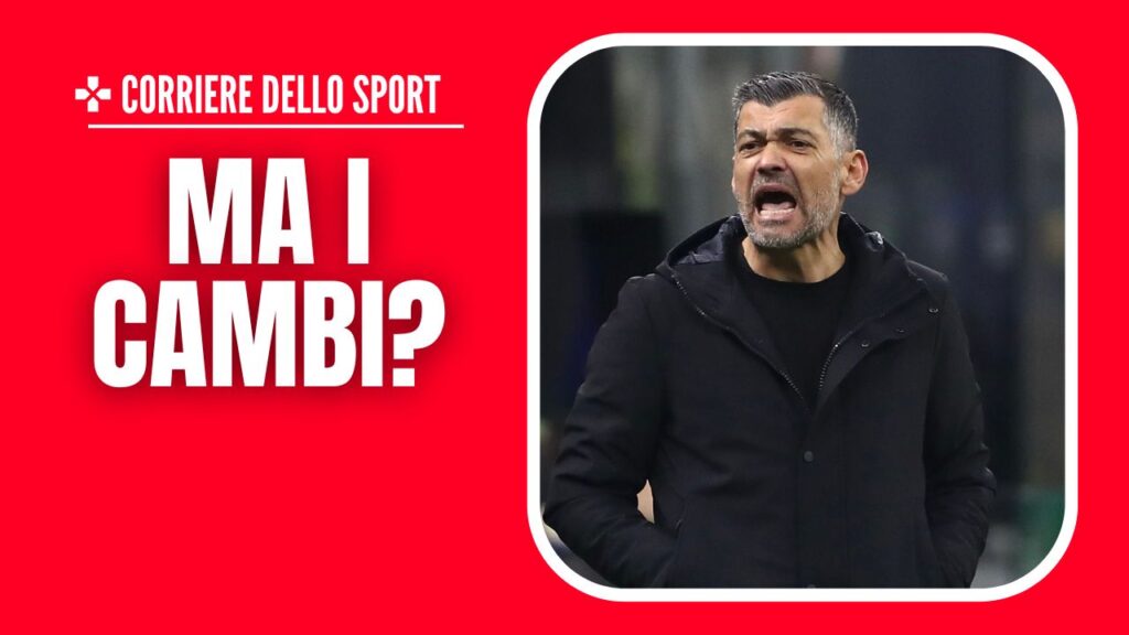 Sergio Conceicao AC Milan Milan-Feyenoord 1-1 Champions League 2024-2025