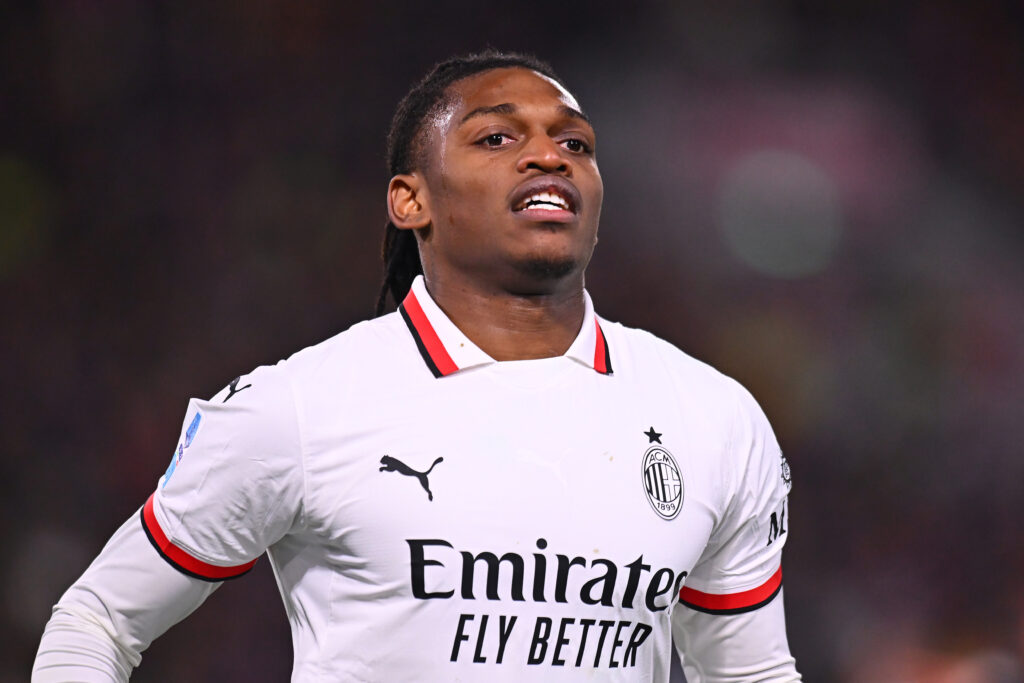 Rafael Leao AC Milan Bologna-Milan 2-1 Serie A 2024-2025
