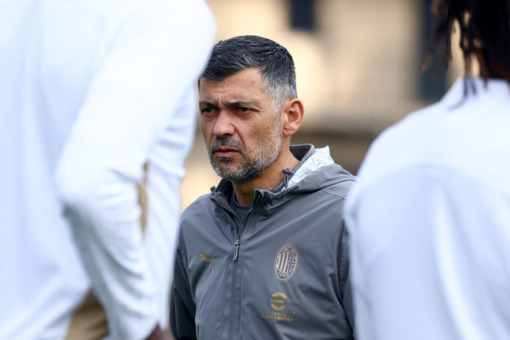 Sergio Conceicao AC Milan allenamento Milanello