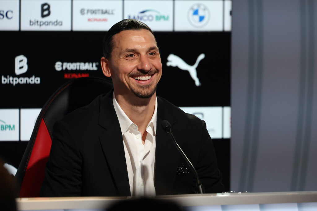 Zlatan Ibrahimovic RedBird AC Milan conferenza stampa Casa Milan
