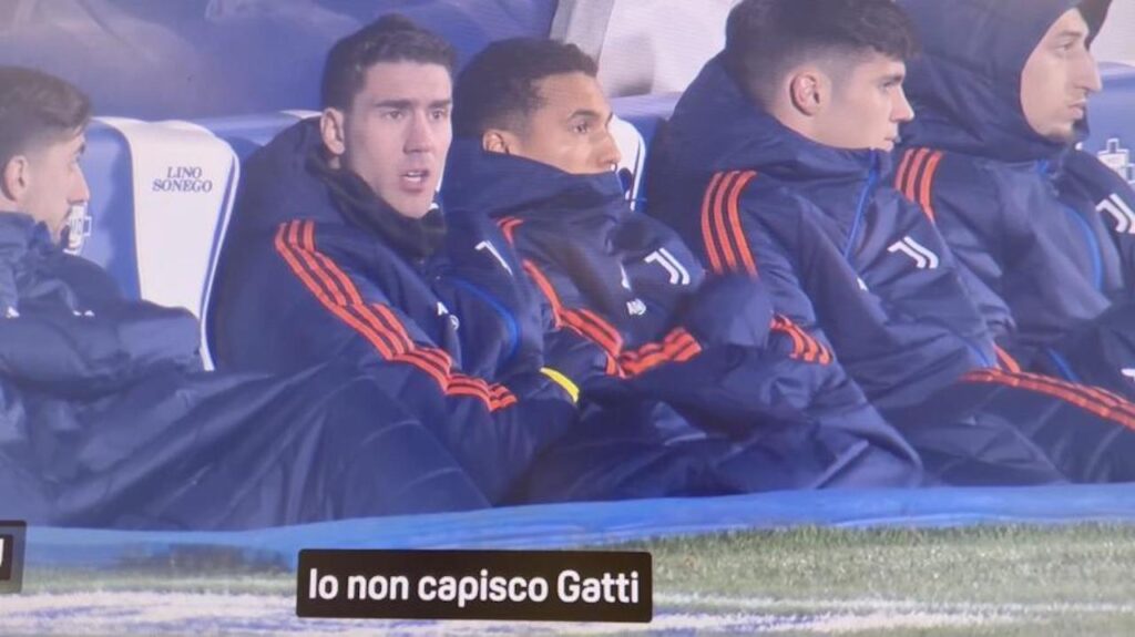Como Juventus Vlahovic Gatti