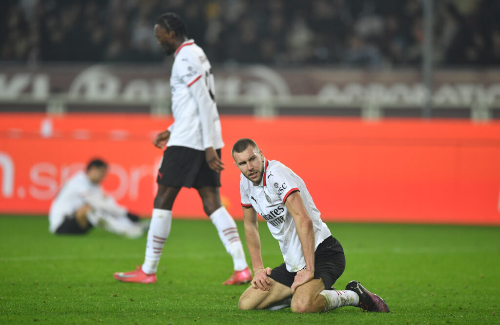 Strahinja Pavlovic AC Milan Torino-Milan 2-1 Serie A 2024-2025