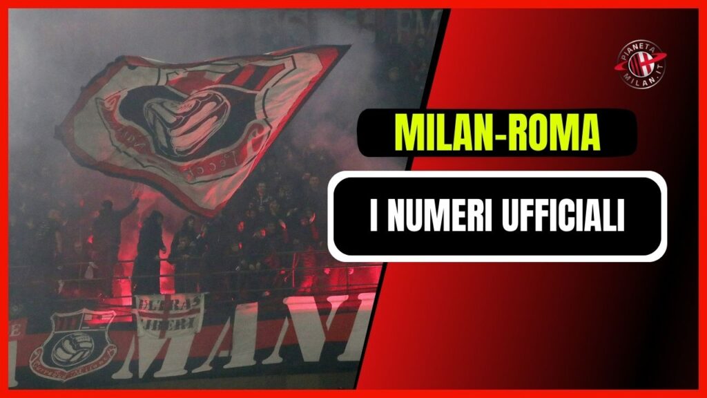 Milan-Roma Coppa Italia 2024-2025 spettatori San Siro