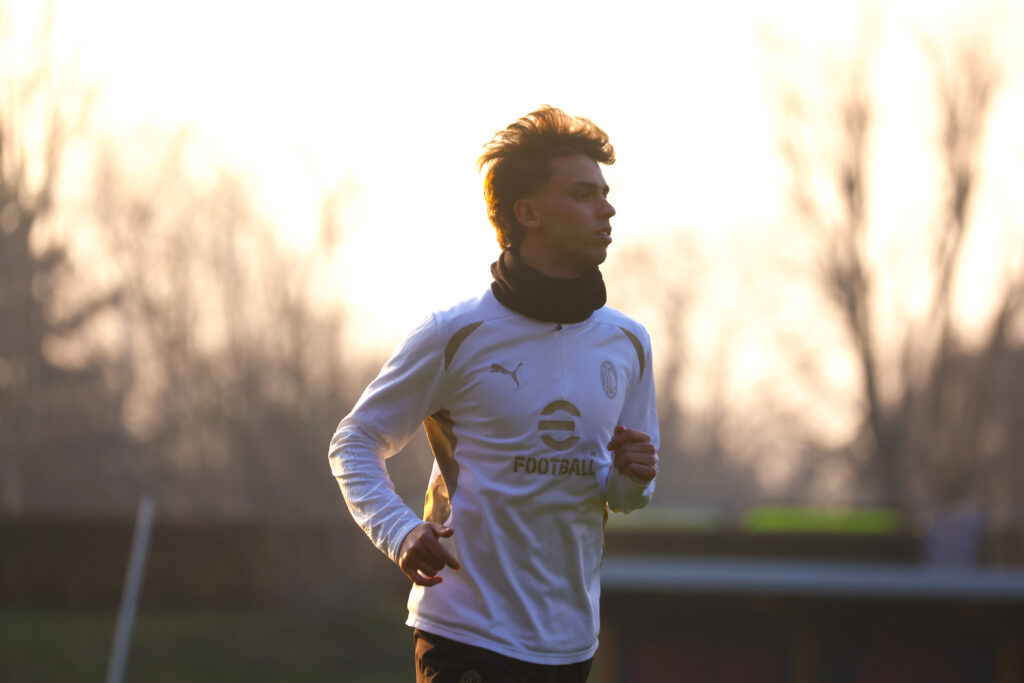 Joao Felix AC Milan allenamento Milanello