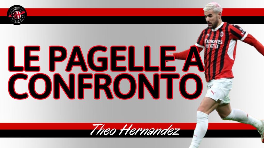 Theo Hernández AC Milan Milan-Feyenoord 1-1 Champions League 2024-2025