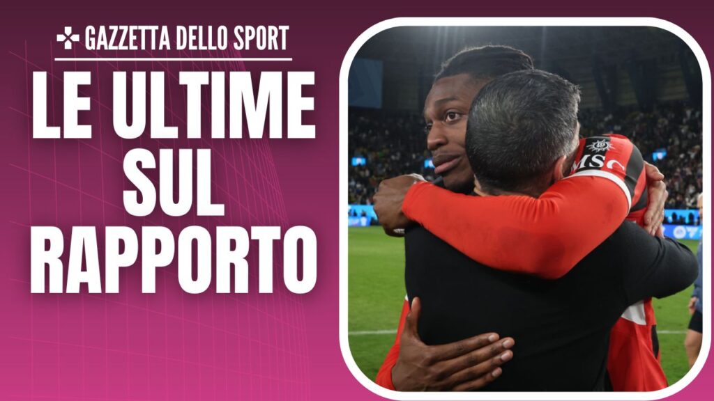 Festeggiamenti Sergio Conceicao derby Inter-Milan 2-3 Supercoppa italiana 2025 Leao