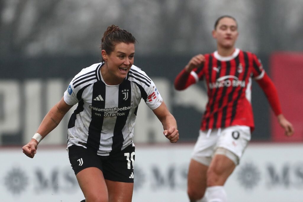 Milan-Juventus 0-6 Serie A Femminile 2024-2025 Cristiana Girelli