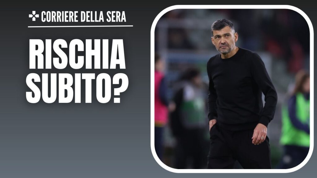 Sergio Conceicao AC Milan Bologna-Milan 2-1 Serie A 2024-2025