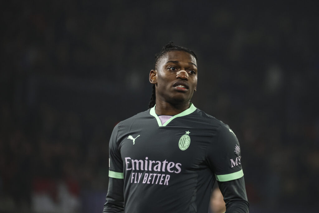 Rafael Leao AC Milan Feyenoord-Milan 1-0 Champions League 2024-2025