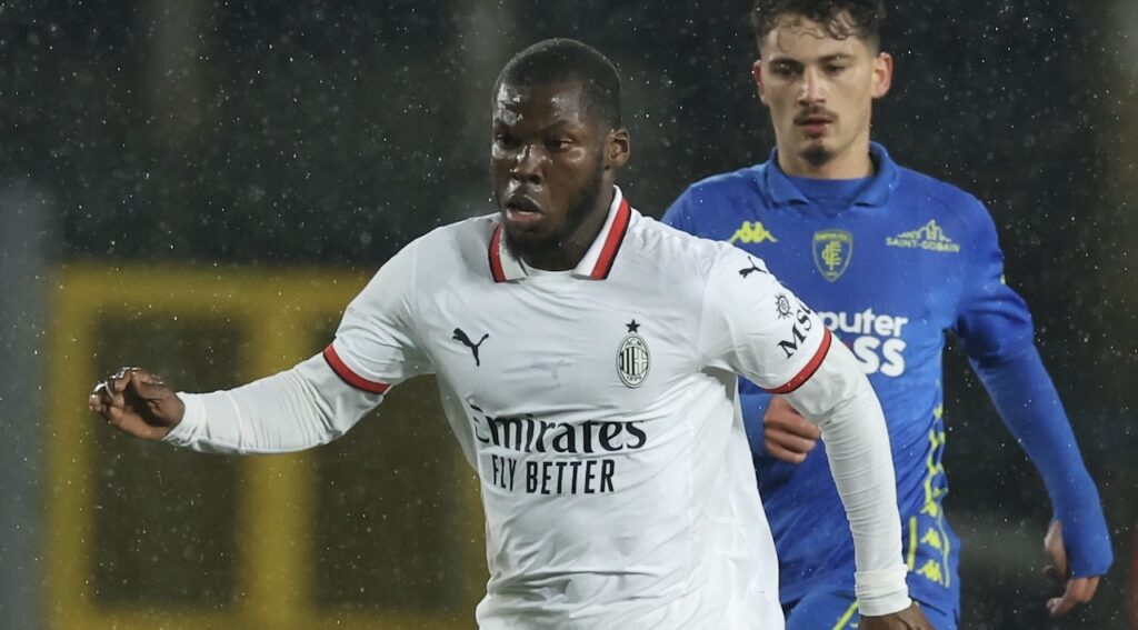 Yunus Musah AC Milan Empoli-Milan 0-2 Serie A 2024-2025