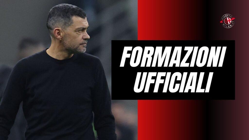 Formazioni ufficiali Milan-Roma Coppa Italia 2024-2025