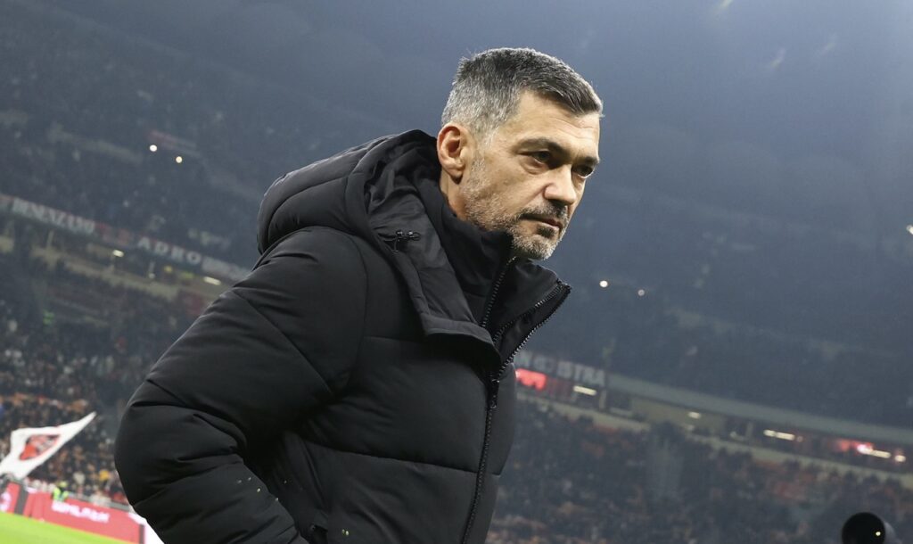 Sergio Conceicao AC Milan Milan-Roma 3-1 Coppa Italia 2024-2025