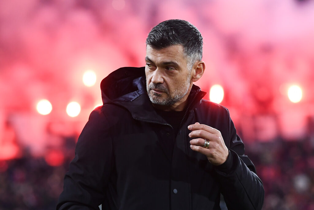 Sergio Conceicao AC Milan Bologna-Milan 2-1 Serie A 2024-2025