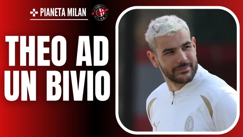 Theo Hernández AC Milan Milan-Feyenoord 1-1 Champions League 2024-2025