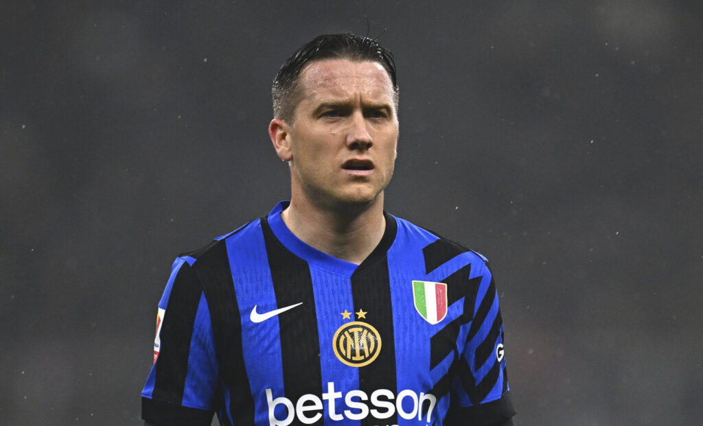 Piotr Zielinski, calciatore dellInter getty images)