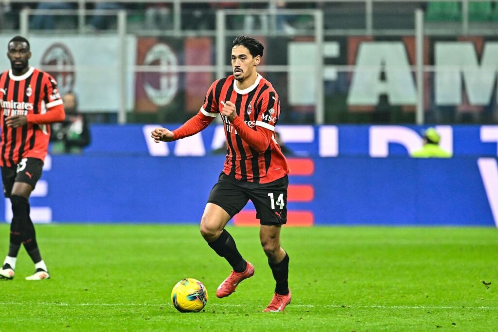 Tijjani Reijnders AC Milan Milan-Roma 3-1 Coppa Italia 2024-2025