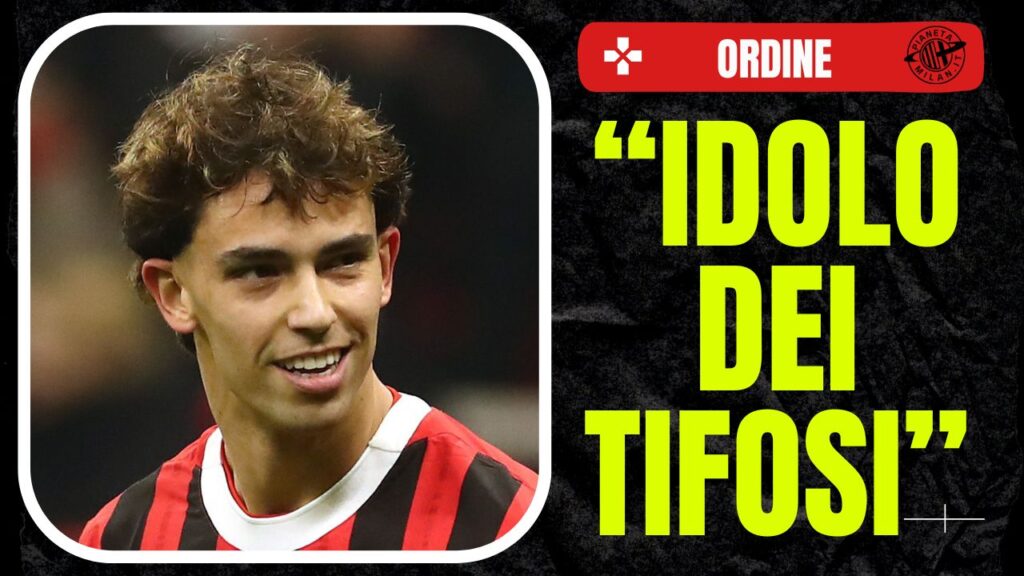 esultanza gol Joao Felix AC Milan Milan-Roma 3-1 Coppa Italia 2024-2025