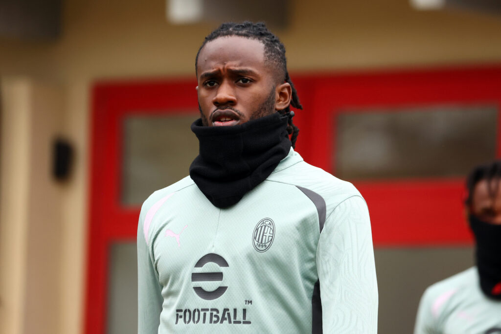 Warren Bondo AC Milan allenamento Milan Milanello