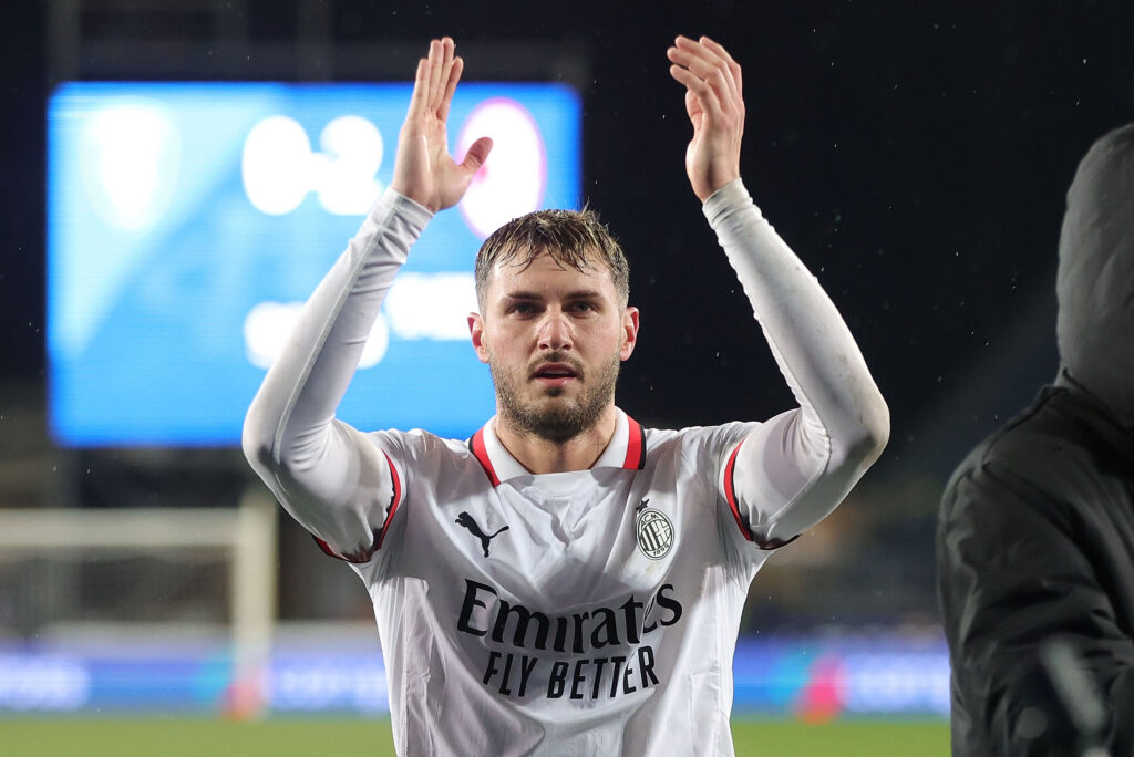 Santiago Giménez AC Milan Empoli-Milan 0-2 Serie A 2024-2025