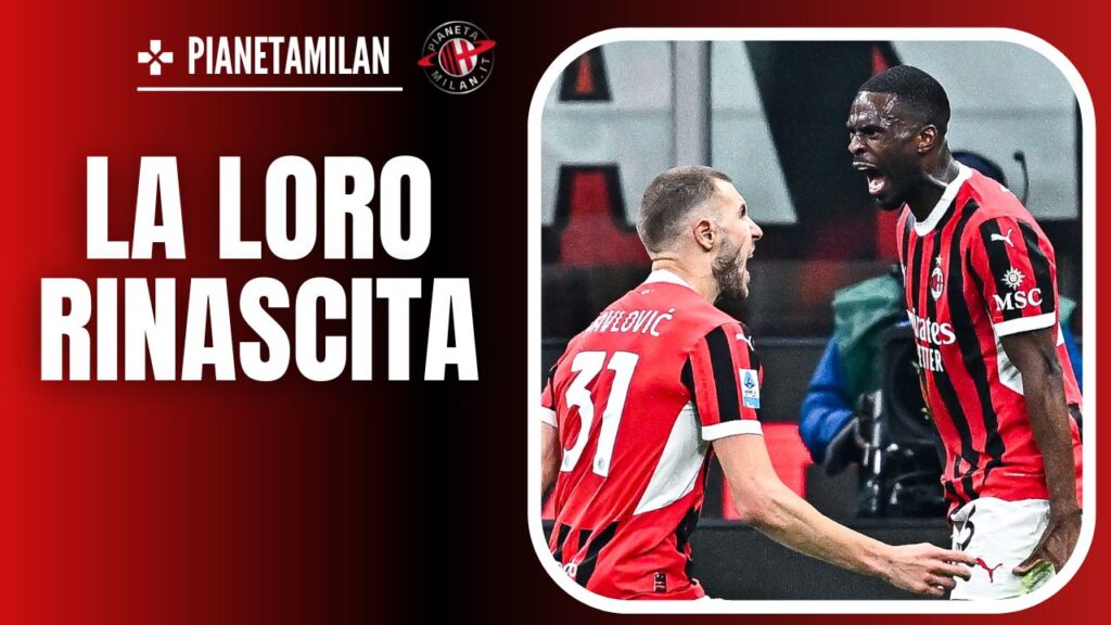 Strahinja Pavlovic e Fikayo Tomori, difensori del Milan 07/02/2025 PianetaMilan.it