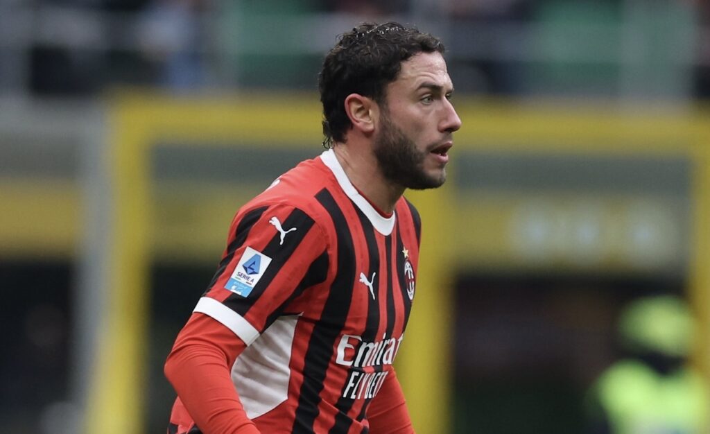 Davide Calabria AC Milan Milan-Parma 3-2 Serie A 2024-2025