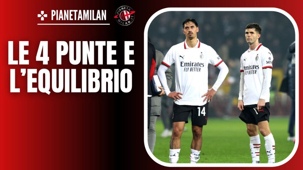 Tijjani Reijnders e Christian Pulisic, giocatori del Milan 23/02/2025 PianetaMilan.it