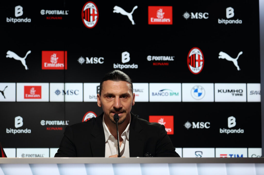 Zlatan Ibrahimovic RedBird AC Milan conferenza stampa Casa Milan