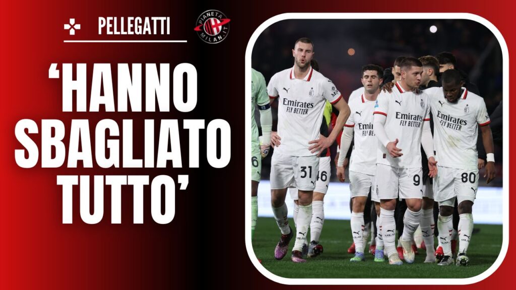 Giocatori AC Milan Bologna-Milan 2-1 Serie A 2024-2025