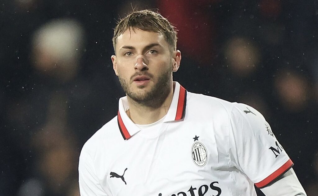 Santiago Giménez AC Milan Empoli-Milan 0-2 Serie A 2024-2025