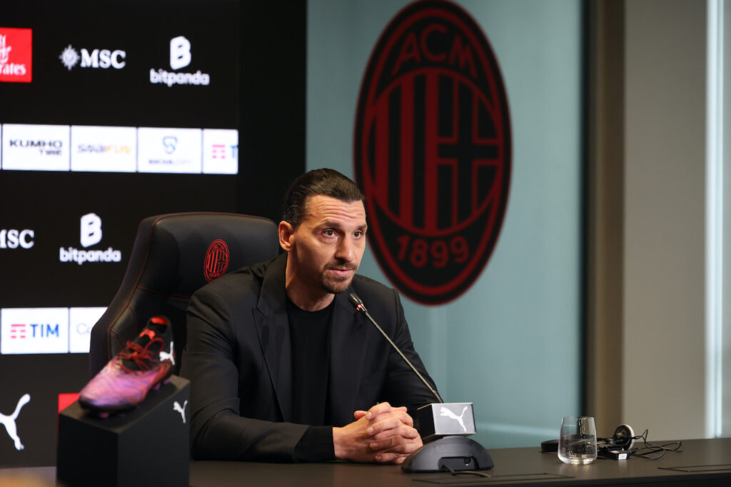 Zlatan Ibrahimovic RedBird AC Milan conferenza stampa Casa Milan