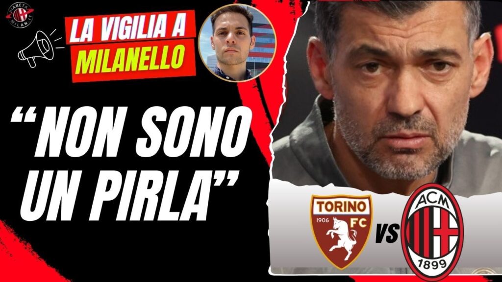 CONCEICAO alla MOURINHO: sbotta in CONFERENZA. THEO HERNANDEZ caso chiuso. TORINO-MILAN