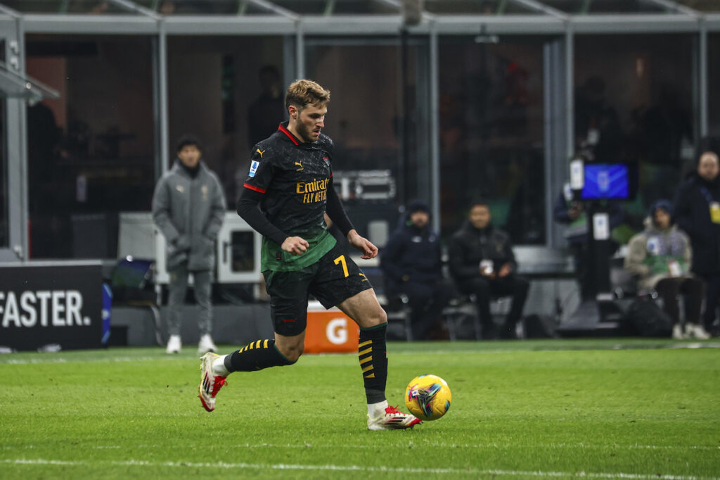 Santiago Giménez AC Milan Milan-Verona 1-0 Serie A 2024-2025