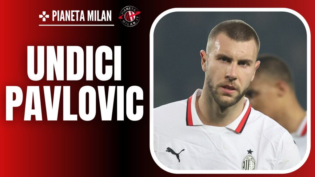 Strahinja Pavlovic AC Milan Torino-Milan 2-1 Serie A 2024-2025