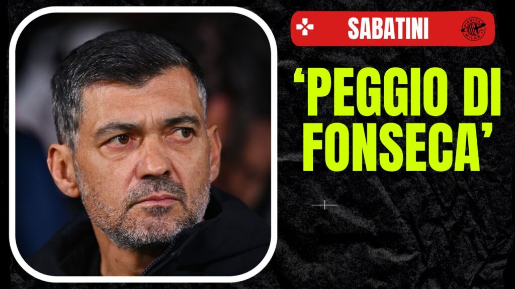 Sergio Conceicao AC Milan Bologna-Milan 2-1 Serie A 2024-2025