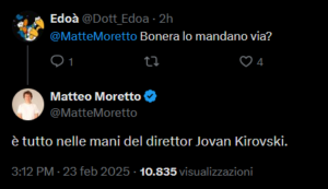 Bonera Moretto
