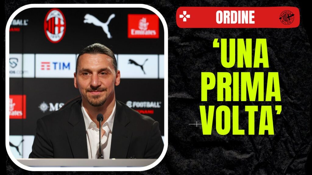 Zlatan Ibrahimovic RedBird AC Milan conferenza stampa Casa Milan
