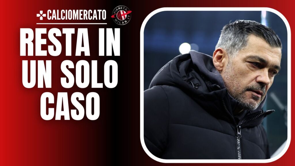 Sergio Conceicao AC Milan Milan-Feyenoord 1-1 Champions League 2024-2025