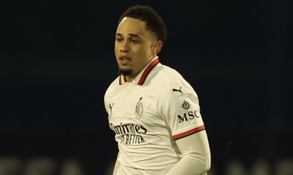 Noah Okafor AC Milan Dinamo Zagabria-Milan 2-1 Champions League 2024-2025