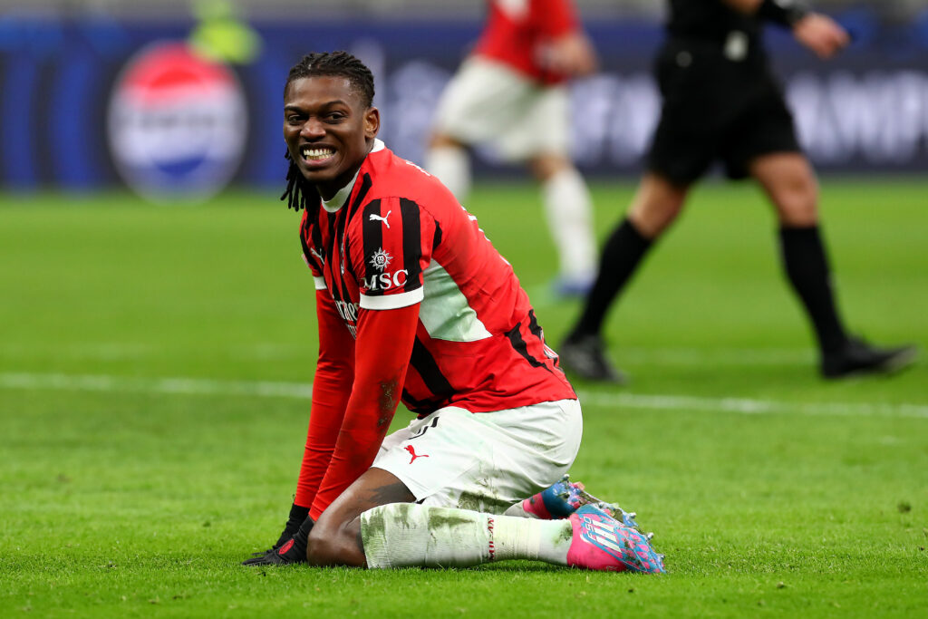 Rafael Leao AC Milan-Feyenoord 1-1 Champions League 2024-25 News
