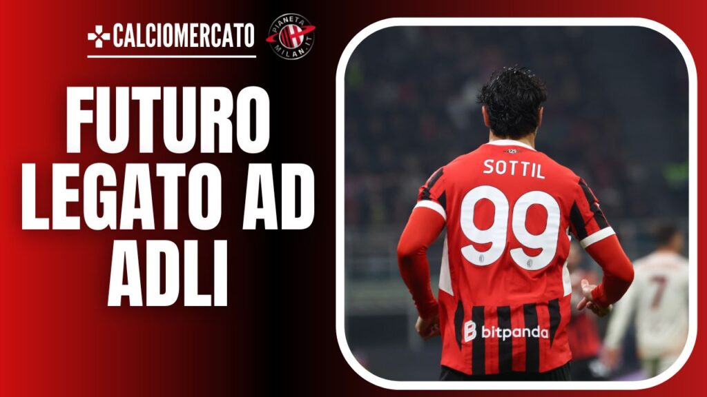 Riccardo Sottil AC Milan Milan-Roma 3-1 Coppa Italia 2024-2025