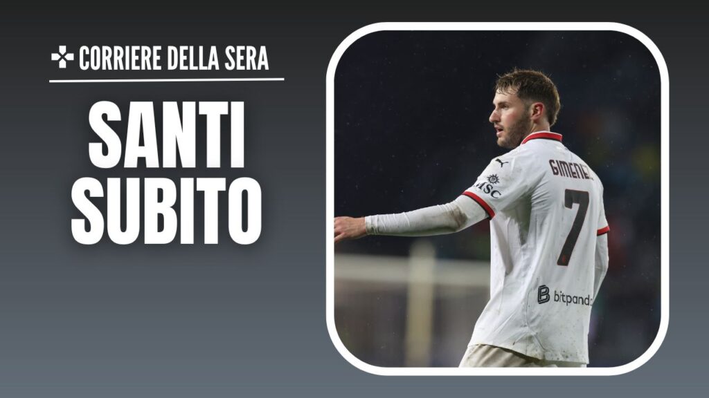 Santiago Giménez AC Milan Empoli-Milan 0-2 Serie A 2024-2025