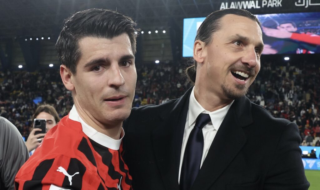 AC Milan Morata Ibrahimovic