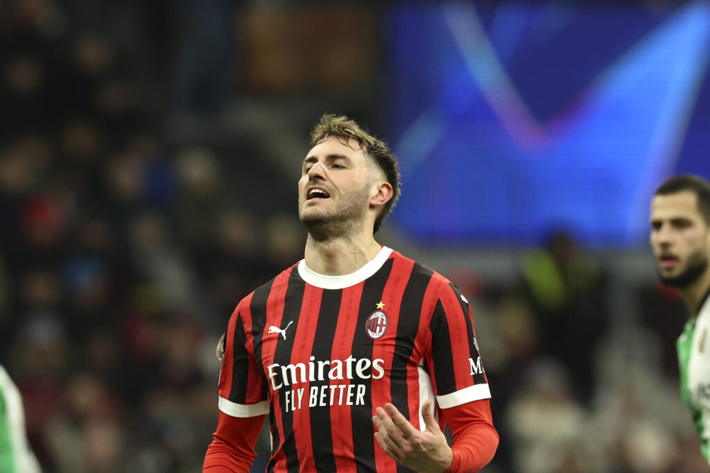 Santiago Gimenez AC Milan-Feyenoord 1-1 Champions League 2024-25 News